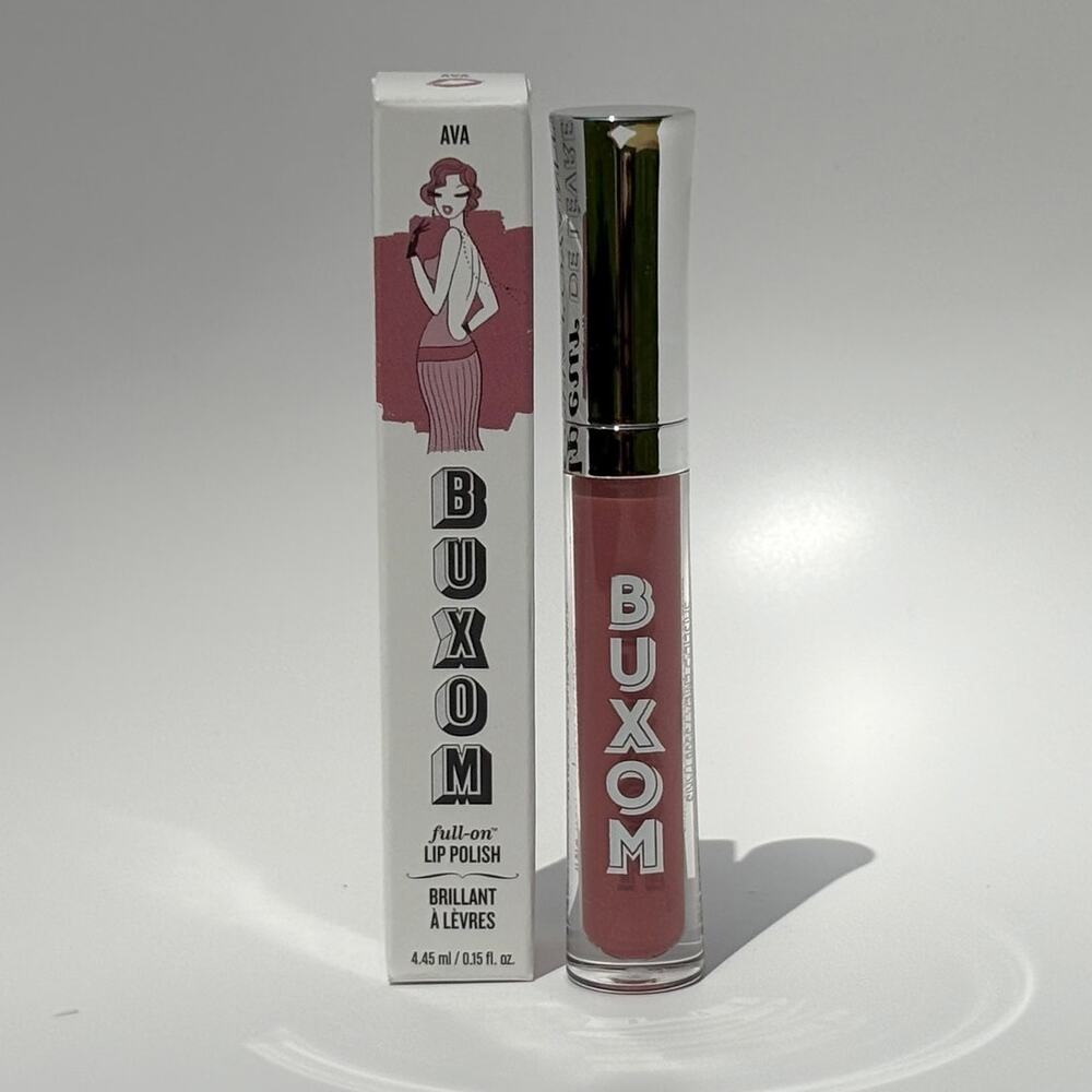 Buxom Ava Full On Plumping Lip Polish Gloss Full Size 4.45 ml 0.15 fl oz NIB